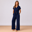 [MIXMUSE.COUTURE] City Chic, Coordinato Gessato Con Pantaloni E Camicia