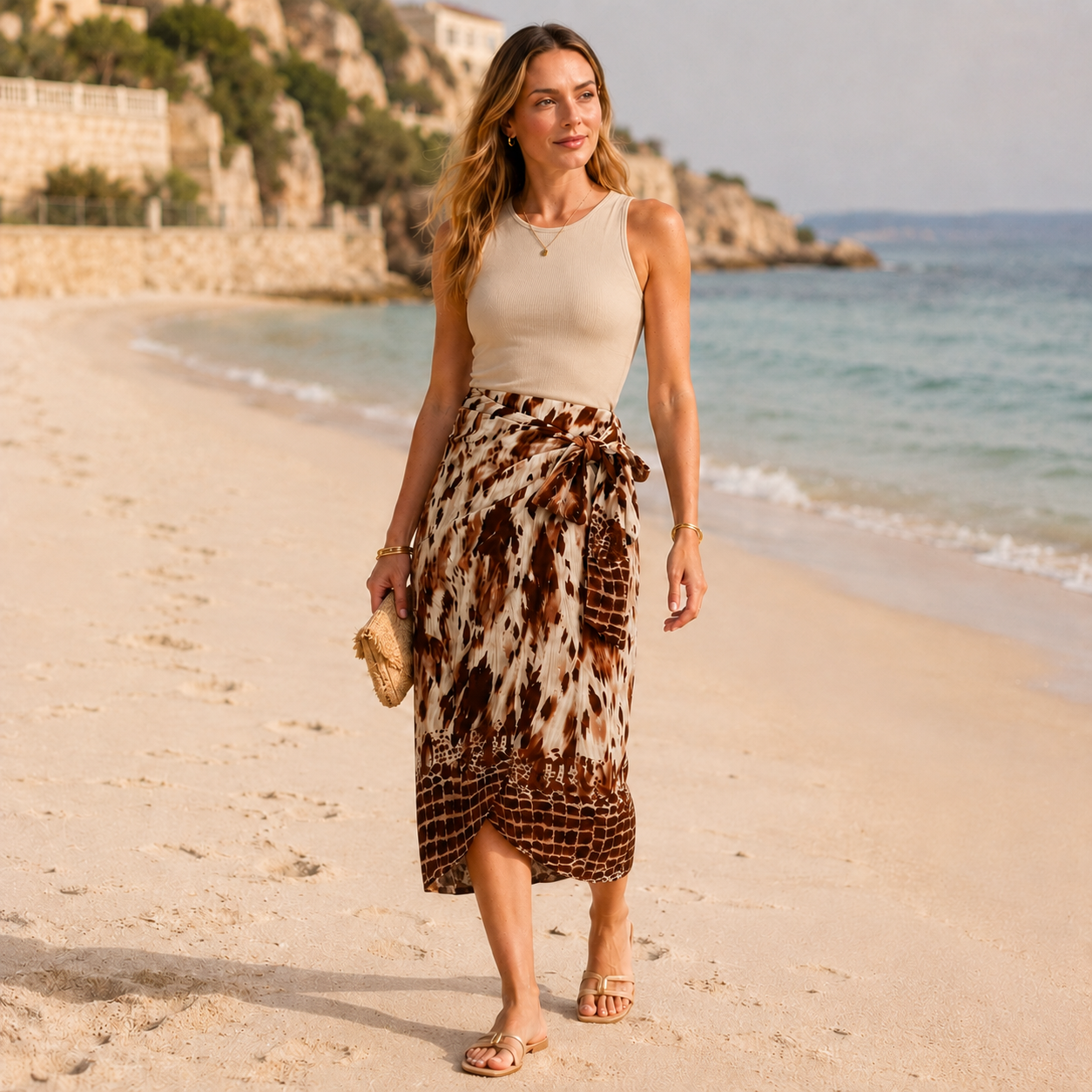 [MIXMUSE] Penelope, Gonna Pareo Con Nodo Laterale