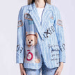 [MIXMUSE.NOHO] BLAZER CON STAMPE