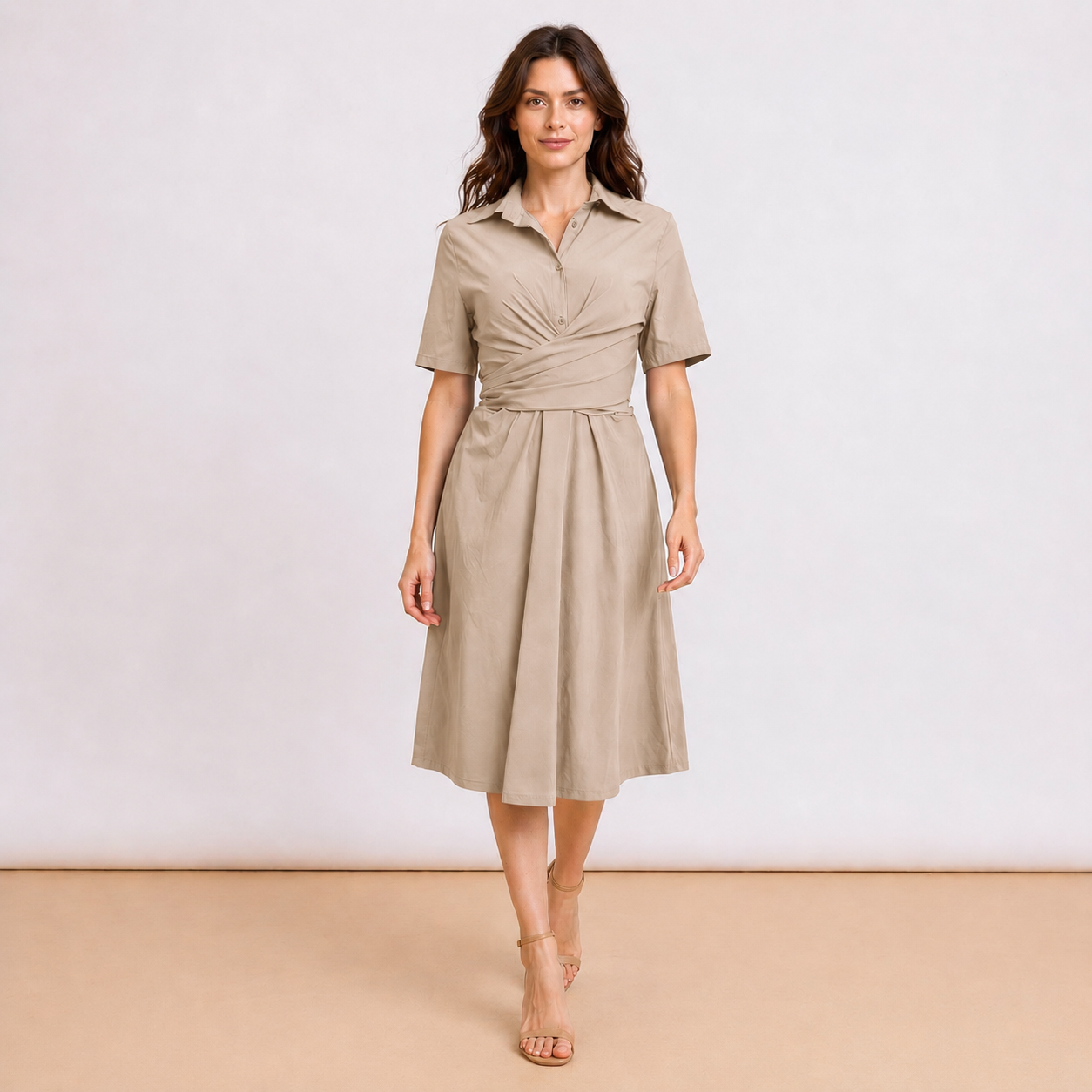 [MIXMUSE.NOHO] Bea, Vestito Con Laccio In Vita