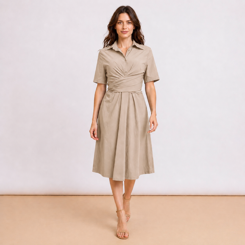 [MIXMUSE.NOHO] Bea, Vestito Con Laccio In Vita