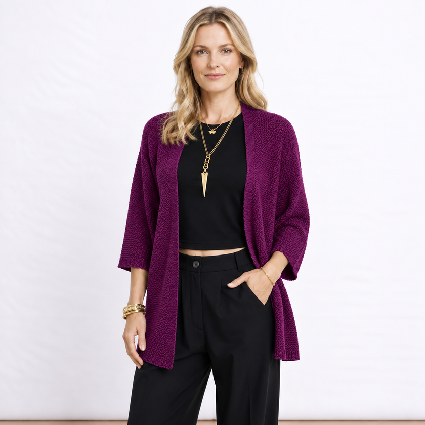 [MIXMUSE] Riviera, Cardigan In Maglia