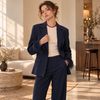 [MIXMUSE.SOUL] Blazer Con Piume Ai Polsini