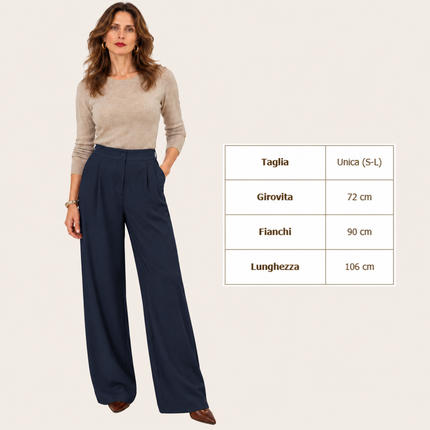 [MIXMUSE] Pleated Trousers with Elasticated Waist