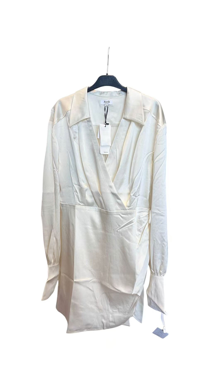 [MIXMUSE] Agata, Vestito Con Scollo Incrociato