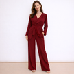 [MIXMUSE.COUTURE] Spring, Completo Pantaloni E Maglia Incrociata