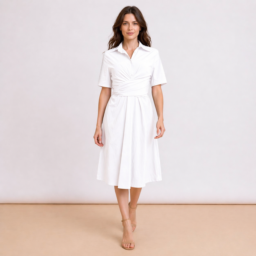 [MIXMUSE.NOHO] Bea, Vestito Con Laccio In Vita