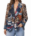 [MIXMUSE.NOHO] BLAZER CON STAMPE