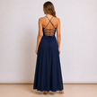 [MIXMUSE] Abito Lungo A Corsetto Con Coppe