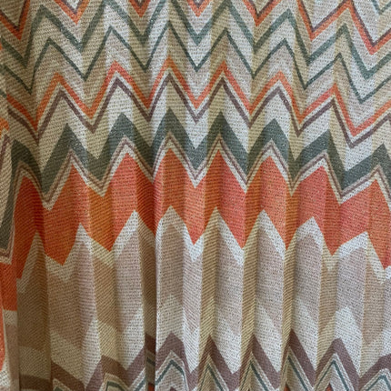 Abito Estivo Zig Zag con Spalline Sottili - Made In Italy