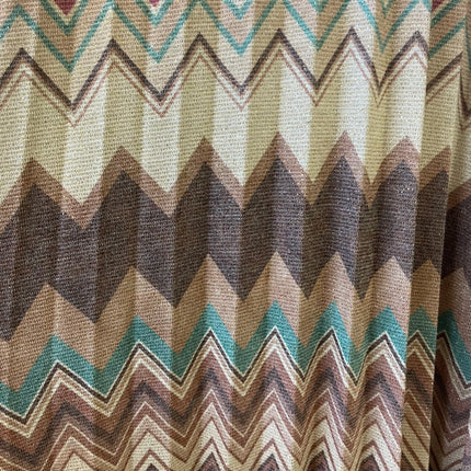 Abito Estivo Zig Zag con Spalline Sottili - Made In Italy