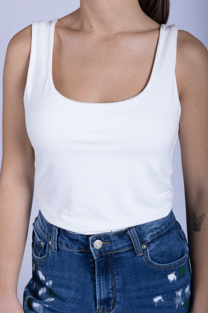 CANOTTA CON SPALLINE LARGHE