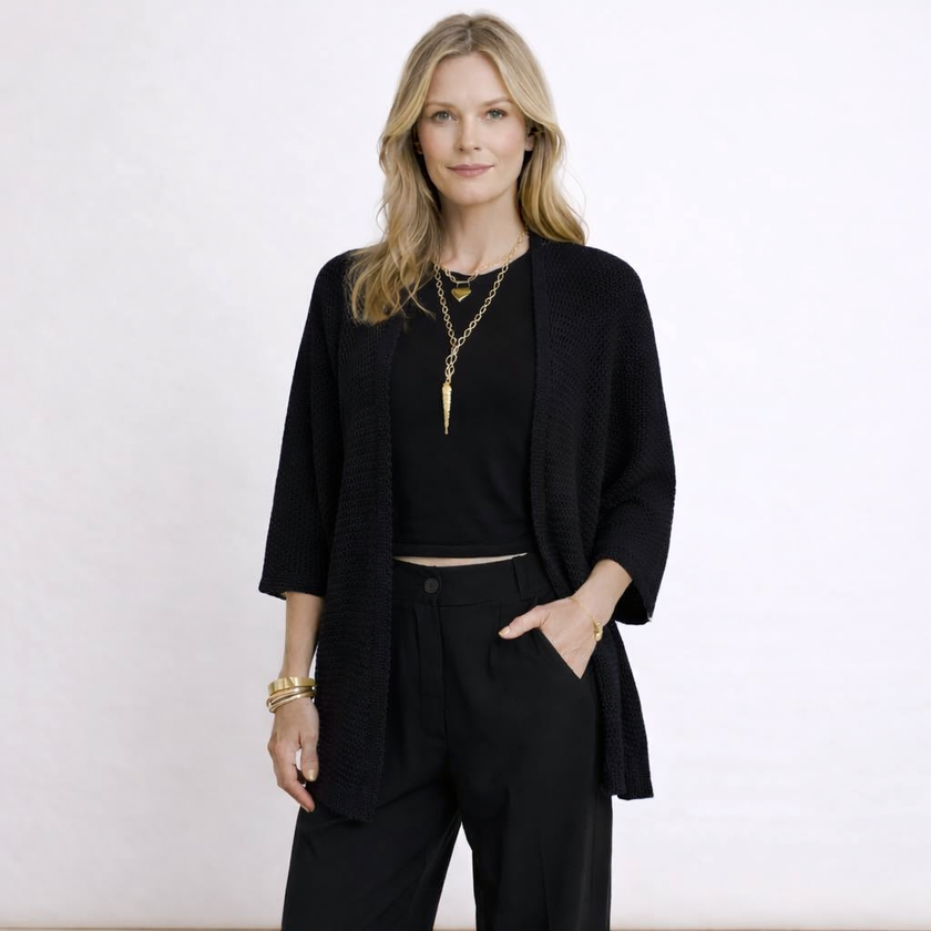 [MIXMUSE] Riviera, Cardigan In Maglia