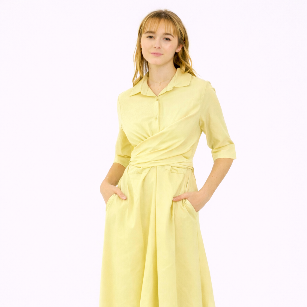 [MIXMUSE.NOHO] Bea, Vestito Con Laccio In Vita