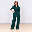 [MIXMUSE.COUTURE] Trouser Set With Shirt And Drawstring Waist