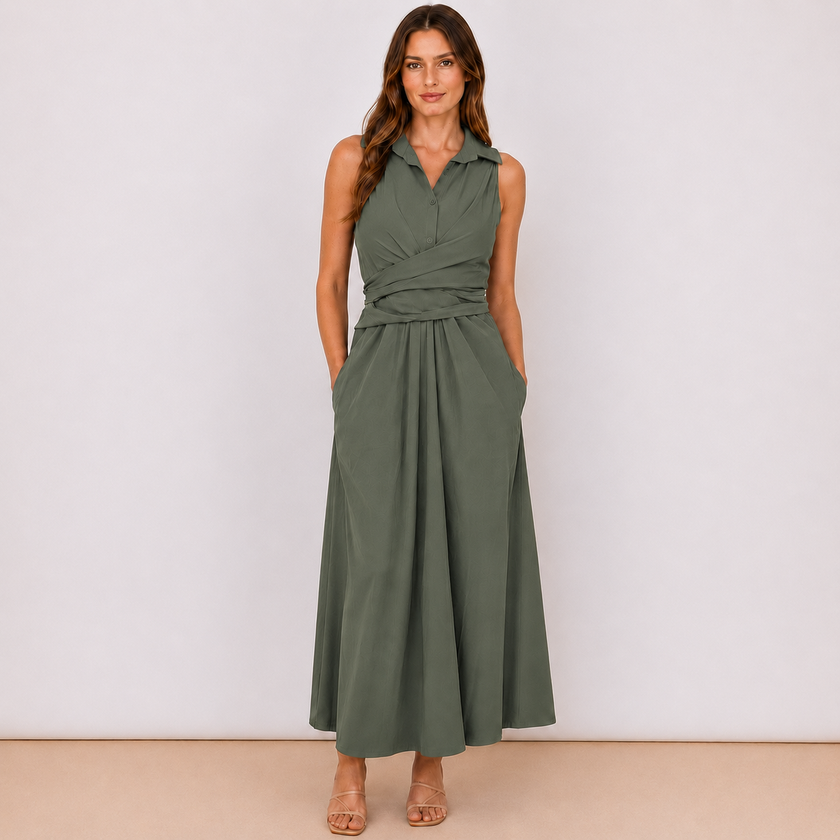 [MIXMUSE.NOHO] Bea, Vestito Con Laccio In Vita
