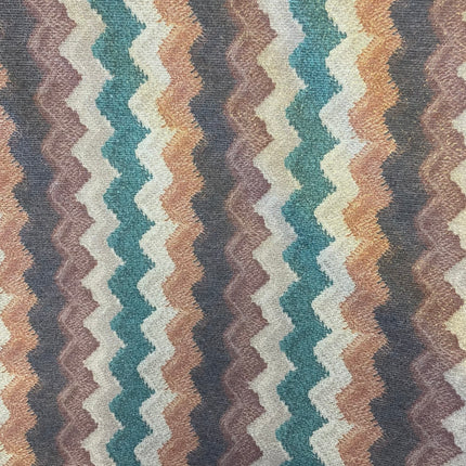 Abito Estivo Zig Zag con Spalline Larghe - Made In Italy