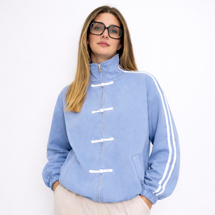 [MIXMUSE.SOUL] Giacca Dragon, Sporty Chic Stile Cinese