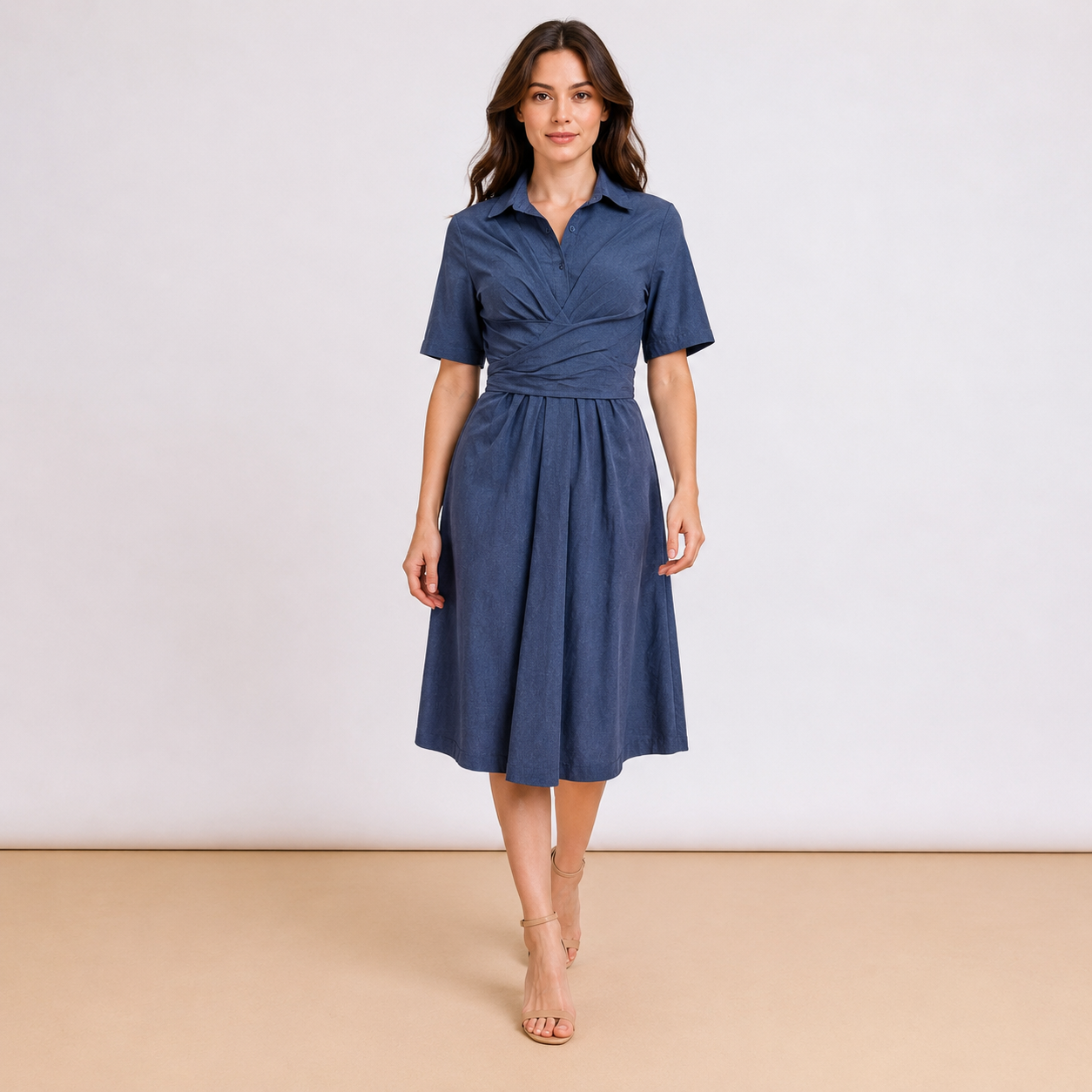 [MIXMUSE.NOHO] Bea, Vestito Con Laccio In Vita