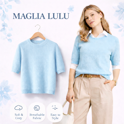 [MIXMUSE] Maglia Lulu, Girocollo A Manica Corta