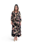 [MIXMUSE.COUTURE] Abito Chloe, Floreale Linea Curvy