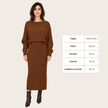 [MIXMUSE.COUTURE] Candy, Completo In Maglia Con Gonna A Coste