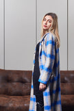 CAPPOTTO A QUADRI IN LANACOTTA