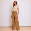 [MIXMUSE.NOHO] Pantalone Plissettato Con Coulisse In Vita