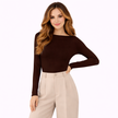 [MIXMUSE] Butterfly, Maglia Basic in Misto Seta