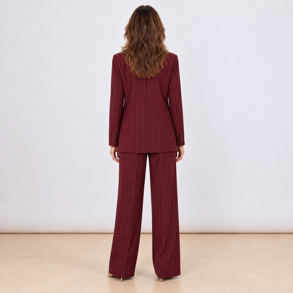 [MIXMUSE.NOHO] Completo Gessato Con Blazer E Pantalone