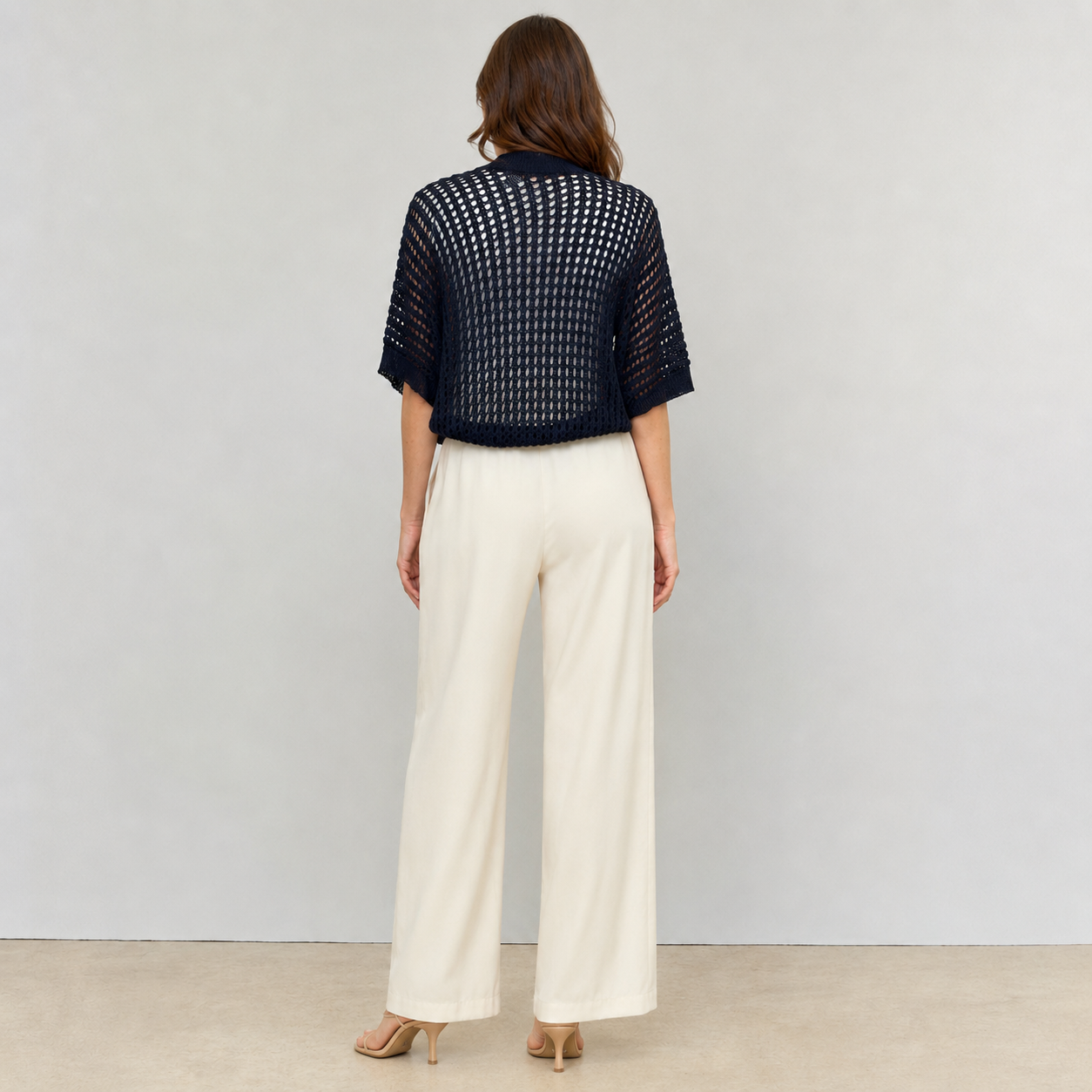 [MIXMUSE.COUTURE] Portofino, Cardigan A Rete