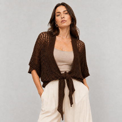 [MIXMUSE.COUTURE] Portofino, Cardigan A Rete