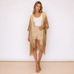 [MIXMUSE] Kimono Lurex Con Frange