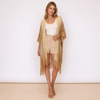 [MIXMUSE] Kimono Lurex Con Frange