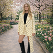 [MIXMUSE.SOUL] Completo Blazer + Panta-Gonna A Pois
