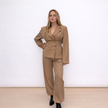 [MIXMUSE.SOUL] Completo Con Blazer Drappeggiato E Pantalone