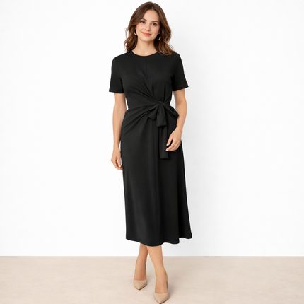 [MIXMUSE.NOHO] Vestito Con Laccio Laterale