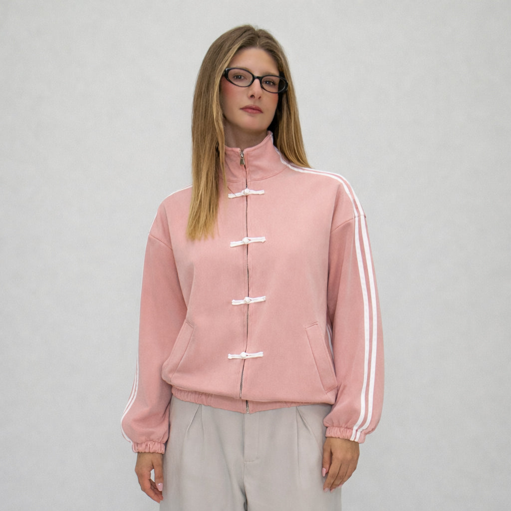 [MIXMUSE.SOUL] Giacca Dragon, Sporty Chic Stile Cinese