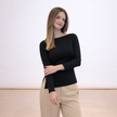[MIXMUSE.SOUL] Maglia Con Drappeggio Laterale