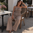 [MIXMUSE.SOUL] Pantaloni Lunghi In Lino