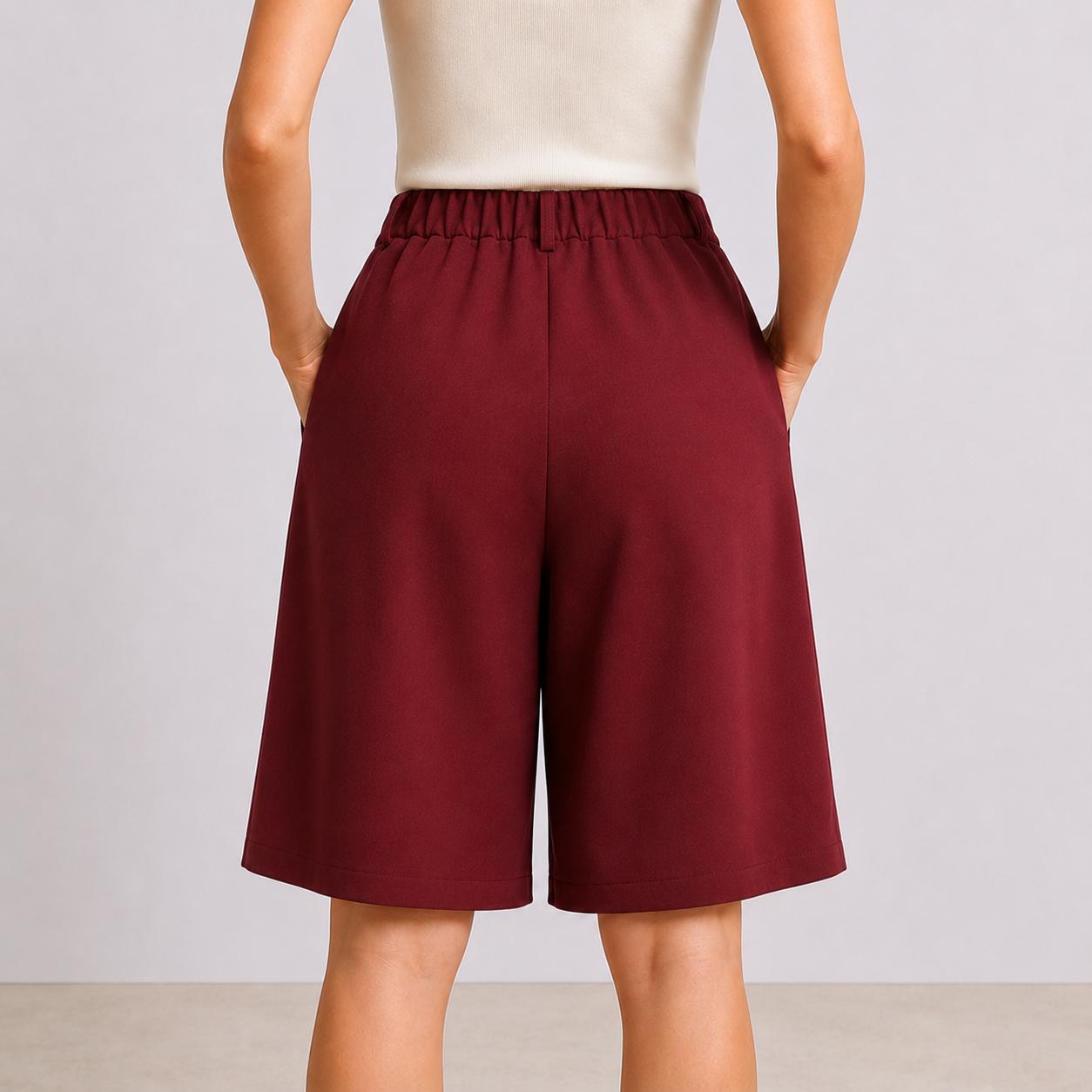 [MIXMUSE.COUTURE] Bermuda Con Pince