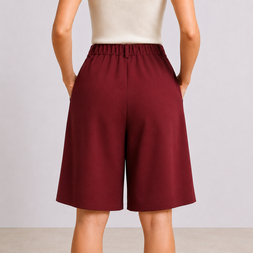 [MIXMUSE.COUTURE] Bermuda Con Pince