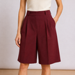[MIXMUSE.COUTURE] Bermuda Con Pince