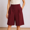 [MIXMUSE.COUTURE] Bermuda Con Pince