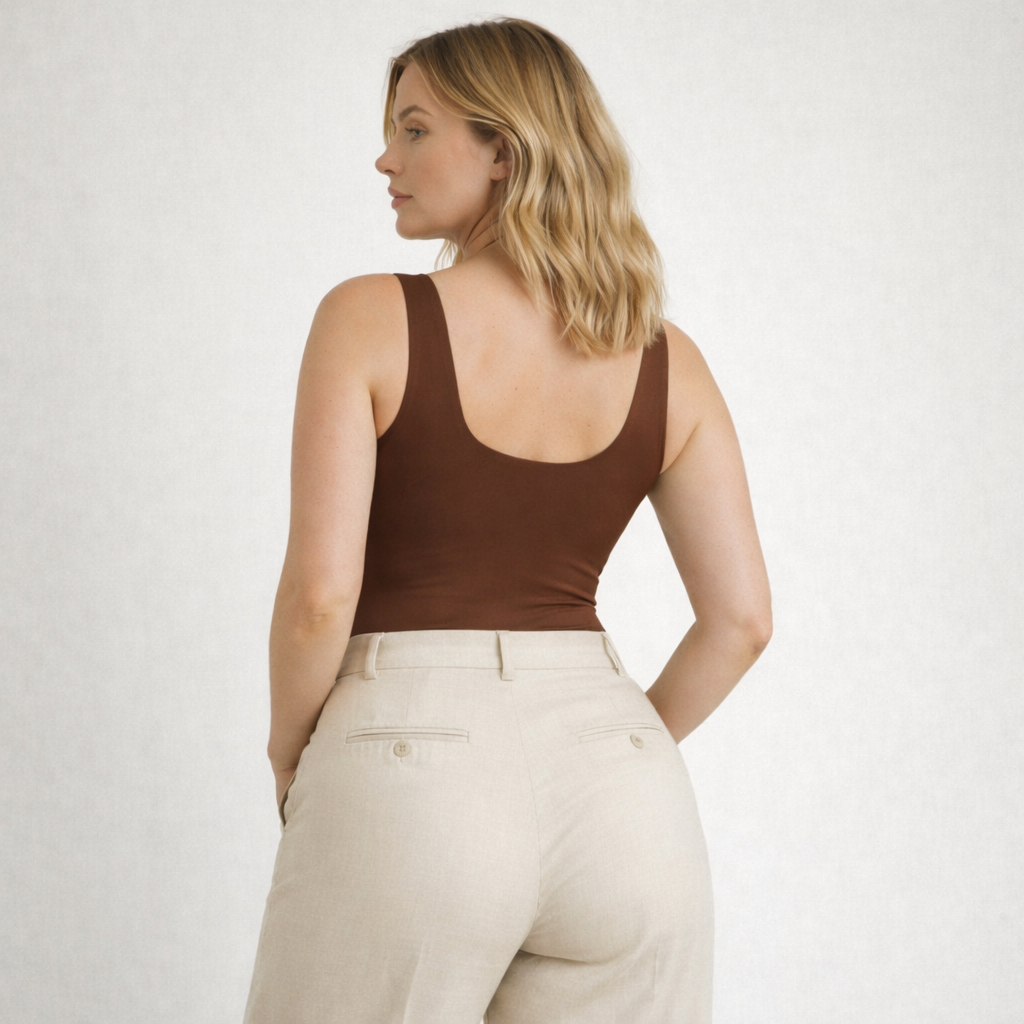 [MIXMUSE.COUTURE] Body Modellante A Spalla Larga - Linea Curvy