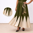 [MIXMUSE.NOHO] Vestito Chemisier in Lino Con Cintura In Corda