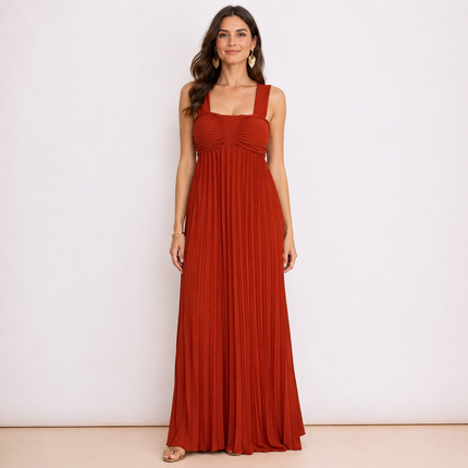 [MIXMUSE.NOHO] Vestito A Fascia Plissettato