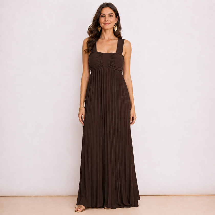[MIXMUSE.NOHO] Vestito A Fascia Plissettato