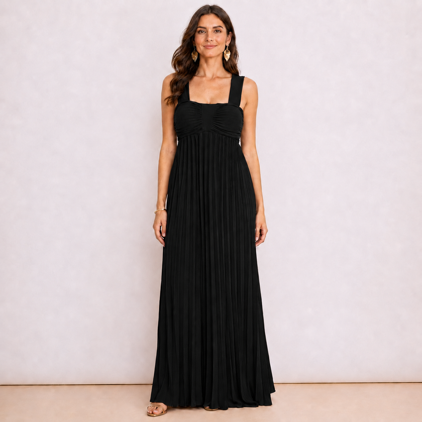 [MIXMUSE.NOHO] Vestito A Fascia Plissettato