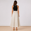 [MIXMUSE.COUTURE] Gonna Midi Con Fiocco Annodato